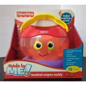 Made by Me Musical Crayon Caddy - Fisher Price 2011 Nostalgic Clean Up Reward